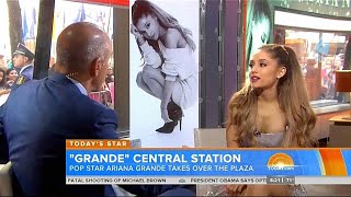 Ariana Grande Today Show Interview amp Performance  8292014 [upl. by Notlim]