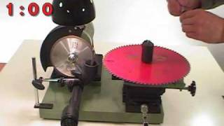 Saw blade sharpener wwwUniversalSharpenercom [upl. by Piegari]