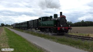 Stoomtrein DendermondePuurs  quotScheldeland In Stoomquot 2024 le 707 4K [upl. by Harat195]