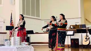 World Communion Sunday Combined Service Kachin Praising Dance by FKBCV “Karai Chyeju Shakawn” [upl. by Damiani]