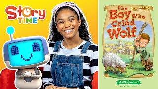 The Boy Who Cried Wolf 🐺  ABCmouse ReadAloud Story Time  Aesop Fable  PreK and Kindergarten [upl. by Eixor911]