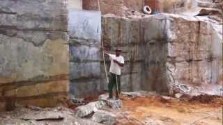 Visit to Lapidus Golden Crystal and Azurite quarries Brazil [upl. by Htenywg506]