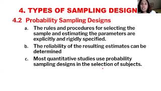 Type of Sampling in Health Research Probability Non Probability Filipino [upl. by Ecneret]