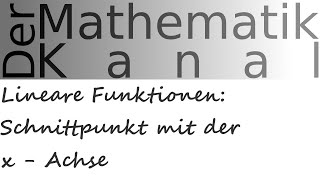 Tangentengleichung aufstellen und deren Schnittpunkt mit der xAchse berechnen [upl. by Elberfeld]