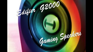 Edifier G2000  Gaming Speakers  Demo [upl. by Dewain555]