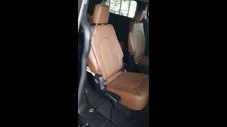 Third row seating in the 2017 Chrysler Pacifica [upl. by Ybanrab]