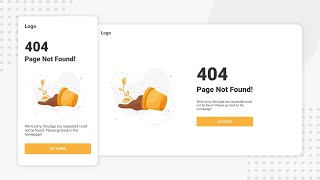 How to Create Custom 404 Error Page with HTML and CSS  404 Error Page Design Tutorial [upl. by Ojyram]