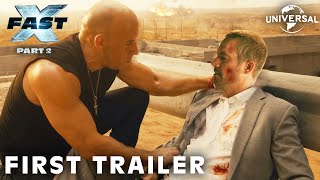 FAST X PART 2 – FIRST TRAILER 2025  Vin Diesel  Universal Pictures  Fast And Furious 11 [upl. by Atiuqel]