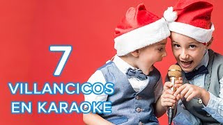 Karaoke de Villancicos infantiles  Canciones de Navidad para cantar con niños [upl. by Cassidy]