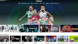 CANAL telewizja przez internet  jakie kanały i materiały znajdziemy w usłudze [upl. by Chamkis]