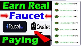 Earn Free Crypto Today  High Paying Faucet  Paying Binance Faucetpay Cwallet  Earn Real Crypto [upl. by Nnauol614]