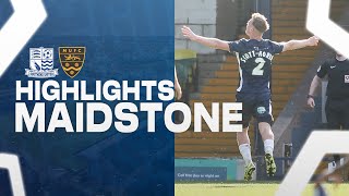 Southend United 20 Maidstone United [upl. by Odnomar]