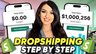 How to Start Dropshipping amp Make 1000Day  STEP BY STEP FREE COURSE [upl. by Ateekan]