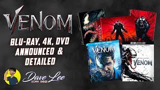 VENOM  Bluray 4K DVD Announced amp Detailed [upl. by Yhprum]