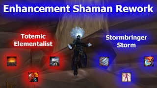 Enhancement Shaman Rework  TWW PTR 1105 [upl. by Jos]