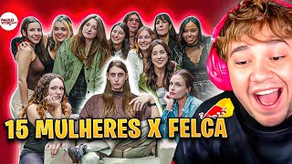 15 MULHERES vs FELCA  React Paulo Vita Show [upl. by Dyun781]