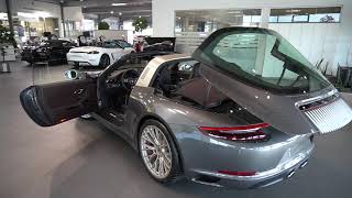 Porsche 911 2019 Targa 4 GTS Review Walkaround Test 991  Porsche Spyder 918 Luxussportwagen [upl. by Yssim400]