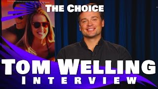 Tom Welling talks Romance and his own Choices  The Choice 2016 [upl. by Smitt899]