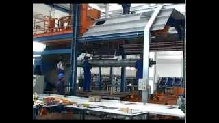 Technobell GRP Pipe Production Equipment and Technology CFW Continuous Filament Winding [upl. by Retsam]