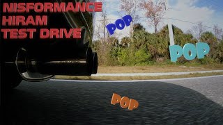 Maxima Hiram Nisformance Cruising Pulls Exhaust Clips Need Tires [upl. by Elodie723]