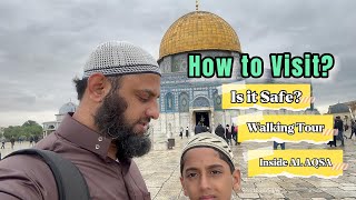 Masjid al Aqsa First Time  Walking Tour  Siraj Nalla [upl. by Iggy]