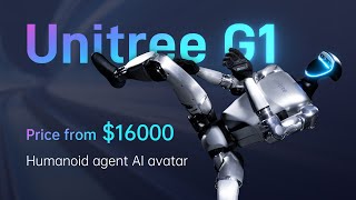 Unitree Introducing  Unitree G1 Humanoid Agent  AI Avatar  Price from 16K [upl. by Alexio8]