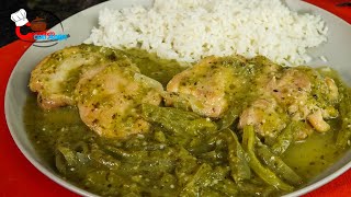 La Receta de Pollo con Nopales Más Rica y Fácil de Hacer [upl. by Ekard]