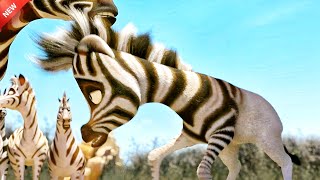 A Zebra Baby is born with half the Stripes thats why everyone Bullies it Explained in Hindi [upl. by Lissi]