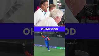 Another iconic Ian Smith call 🗣️🎤 CricketShorts YTShorts [upl. by Ailed]