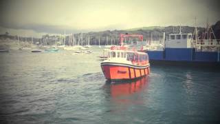 Cornwall around Polperro Polruan Fowey by Ferry [upl. by Rehpotsirk592]