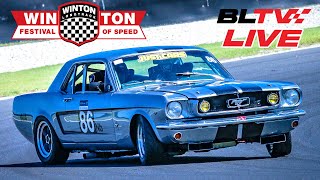 Winton Festival Of Speed 2023 Historic Racing Sunday LIVE Blend Line TV [upl. by Jadda]