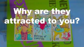 Why are they attracted to you  Tarot Reading [upl. by Kraft31]