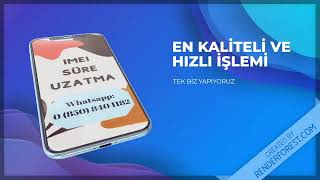 Kapanmış Telefonların IMEI Uzatma İşlemi Nasıl Yapılır Detaylar Geçici Kayıt Hizmeti [upl. by Nica]