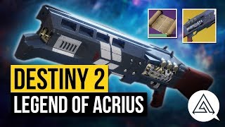 DESTINY 2  How to Get the Legend of Acrius Exotic Shotgun [upl. by Sadick151]