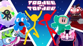 Toodee And Topdee  Full Game [upl. by Gurias218]