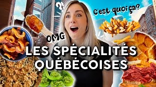 15 SPÉCIALITÉS QUÉBÉCOISES  Vous devez absolument tester ces dingueries  canada [upl. by Cleopatre]