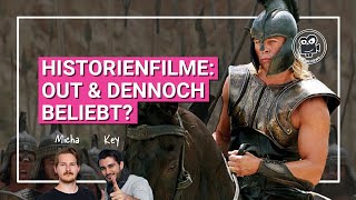 HISTORIENFILME Warum sie quotoutquot und dennoch beliebt sind  Podcast 128 [upl. by Annaoj439]