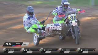 World Sidecarcross Championship GP Kramolin RACE 1 [upl. by Bywaters]