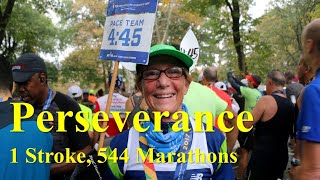 Perseverance One Stroke 544 Marathons Marie Bartoletti [upl. by Adnilev]