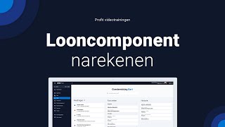 Looncomponent narekenen [upl. by Keelin]