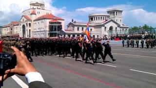 Military Parade in Stepanakert Artsakh Republic May 9 2012 [upl. by Orin]