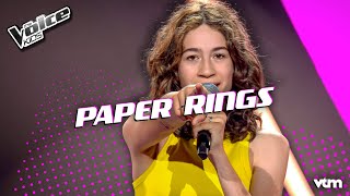 Claire  Paper Rings  Knockouts  The Voice Kids  VTM [upl. by Idnem]