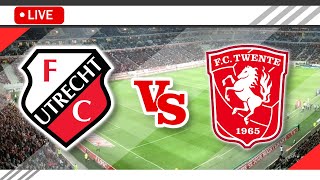 🔴FC Utrecht VS FC Twente Enschede LIVE Match Score Streaming Full HD  Netherlands Eredivisie 2023 [upl. by Enelyahs]