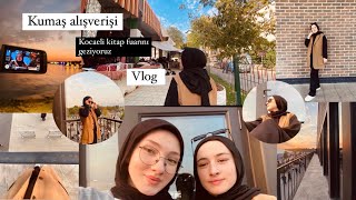 Kumaş alışveriş\Kocaeli Kitap fuarı vlog kitapfuarıkumaşalışverişi [upl. by Atelra]