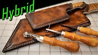 Kydex and Leather hybrid knife sheaths [upl. by Naeloj]