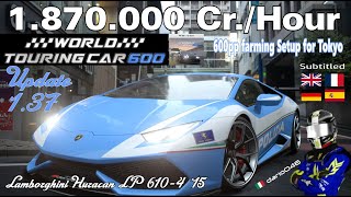 Gran Turismo 7  World touring car 600  Tokyo expressway  Lamborghini Huracan LP 6104 15 [upl. by Obola]