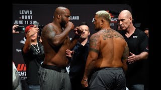 UFC Auckland Encarada entre Derrick Lewis e Mark Hunt [upl. by Aisor]