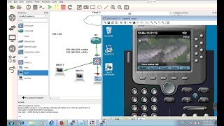 Cisco IPCommunicator en GNS3 y Quemu [upl. by Kachine]