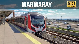 A short walking tour on the Istanbul Marmaray Train [upl. by Kerstin]