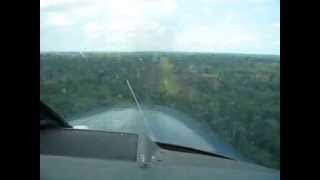 Landing at Monkoto Airstrip Salonga National Park DR Congo [upl. by Gran]